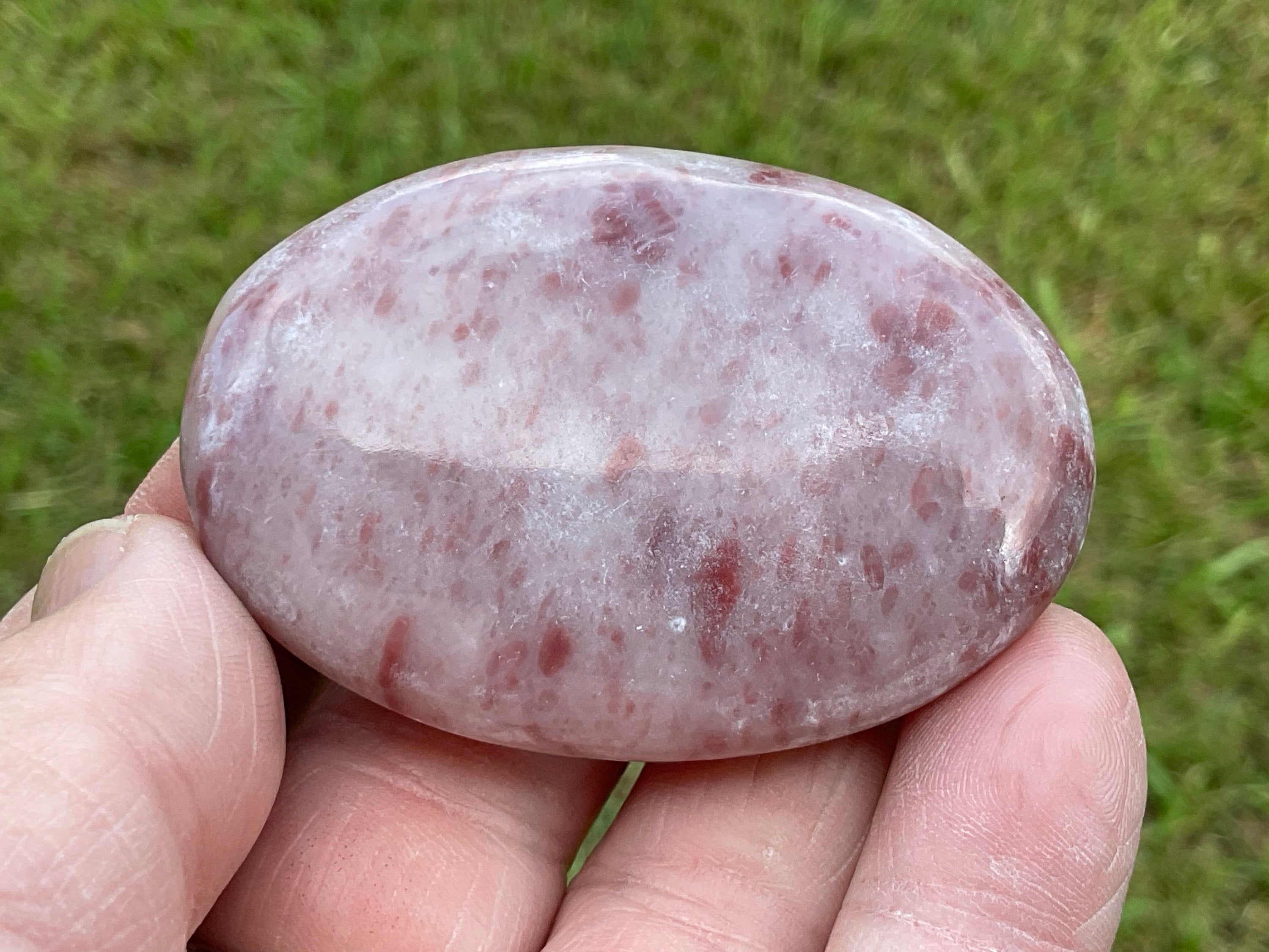 65g Pakistan Strawberry Jasper Palmstone 2B
