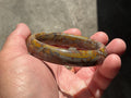 66g A Grade “Bamboo Leaf” Jasper Solid Bangle B