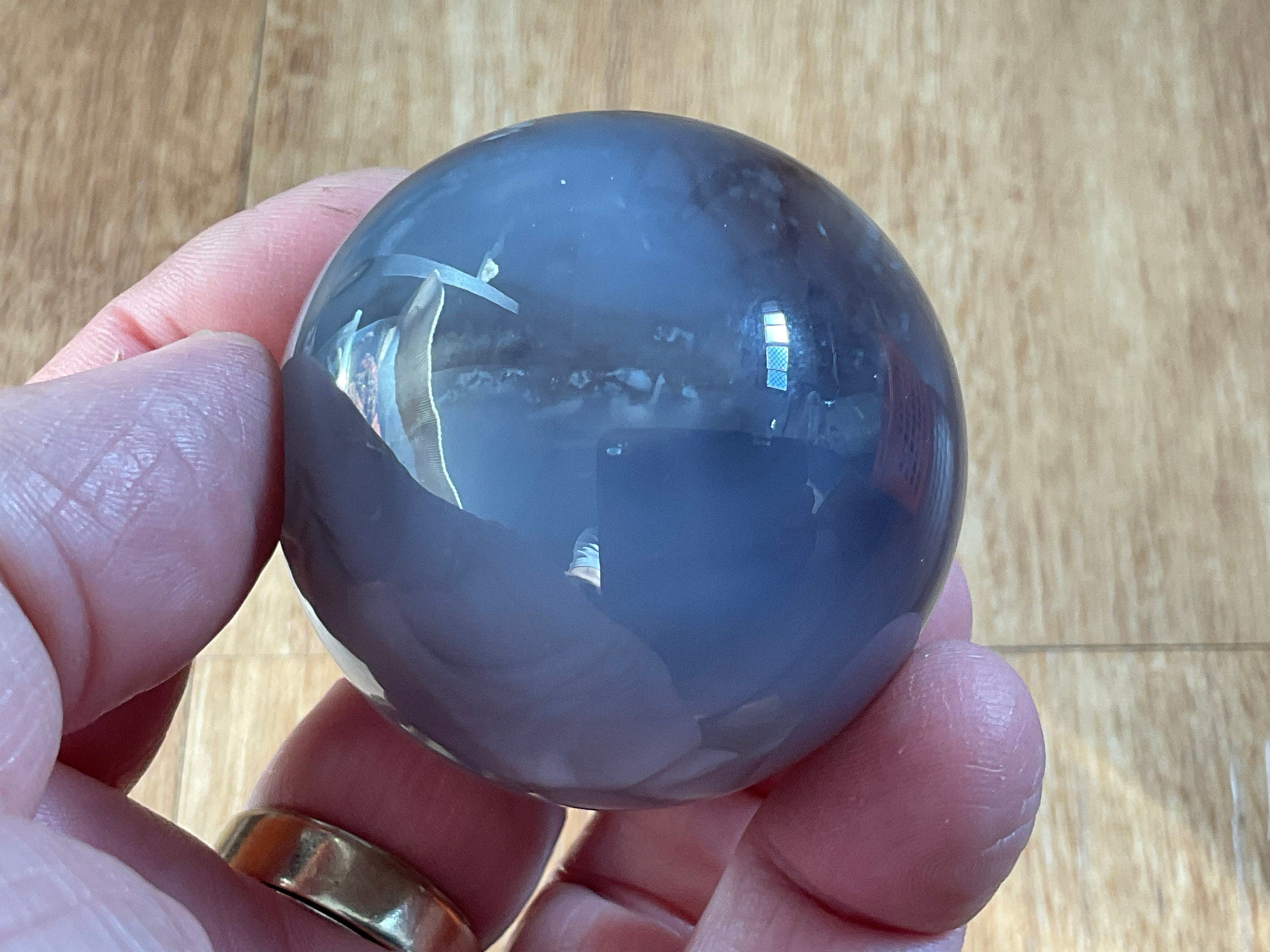 149g Flower Agate Sphere  4B