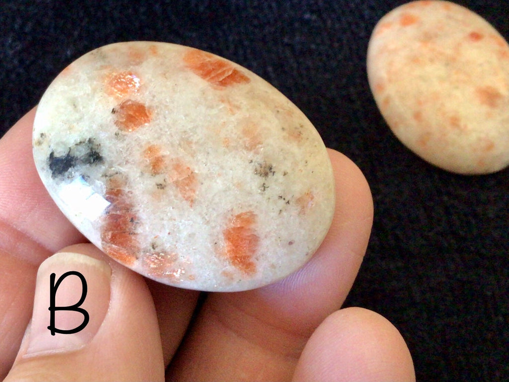 Sunstone Thumb Stone/Worry Stone 4B