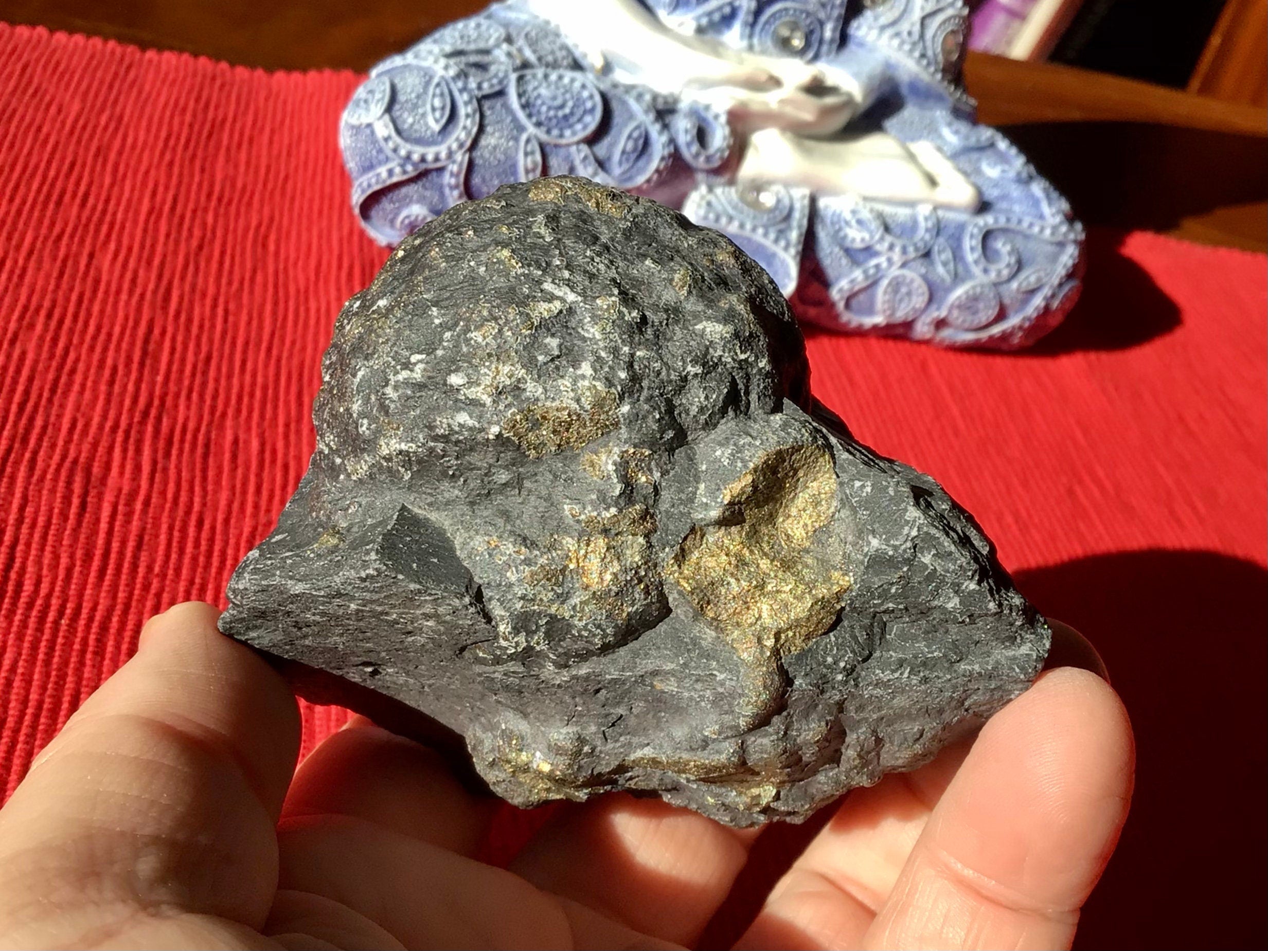 639g Rough Pyrite Specimen D