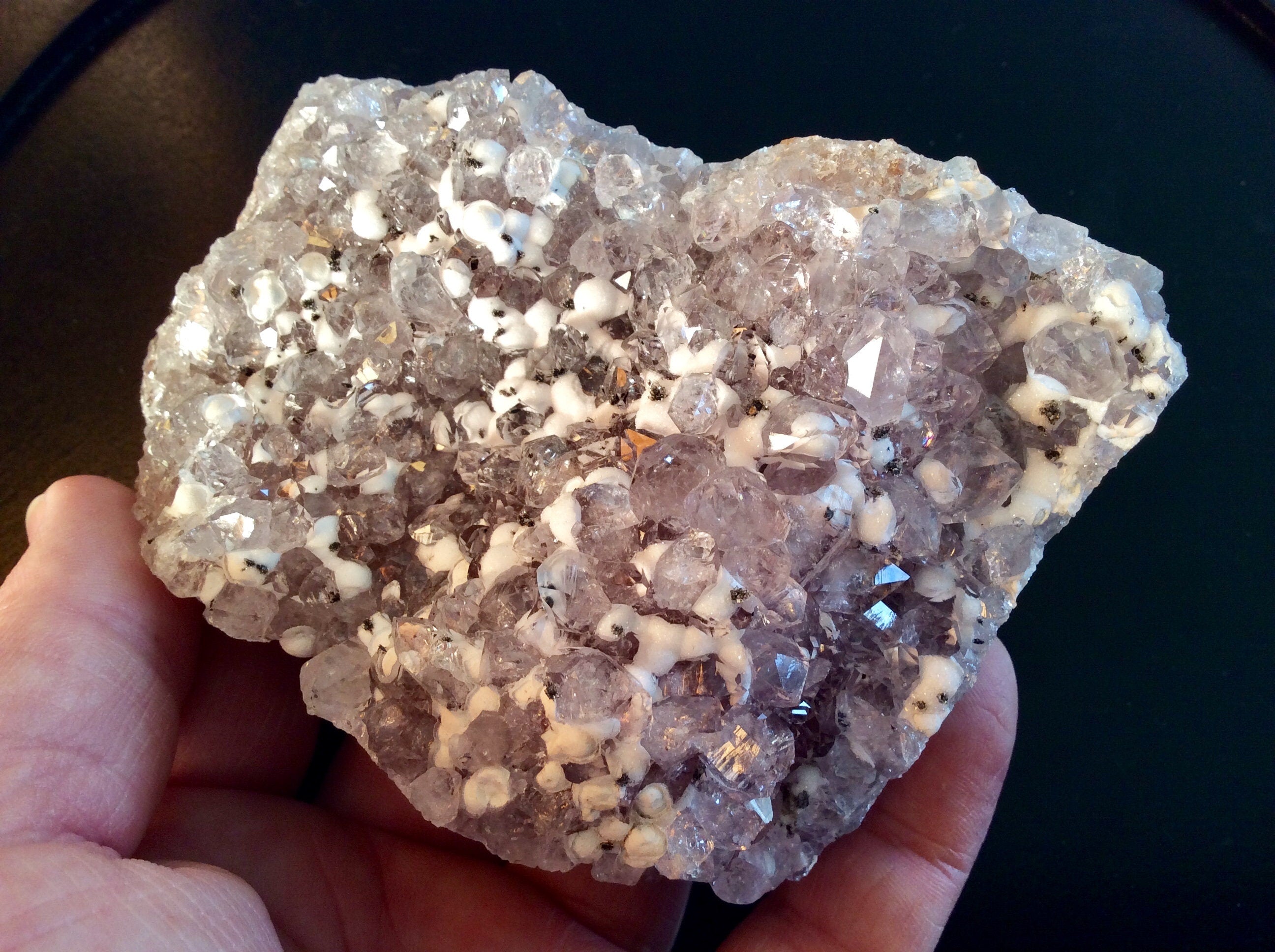 445g Pale Amethyst Geode