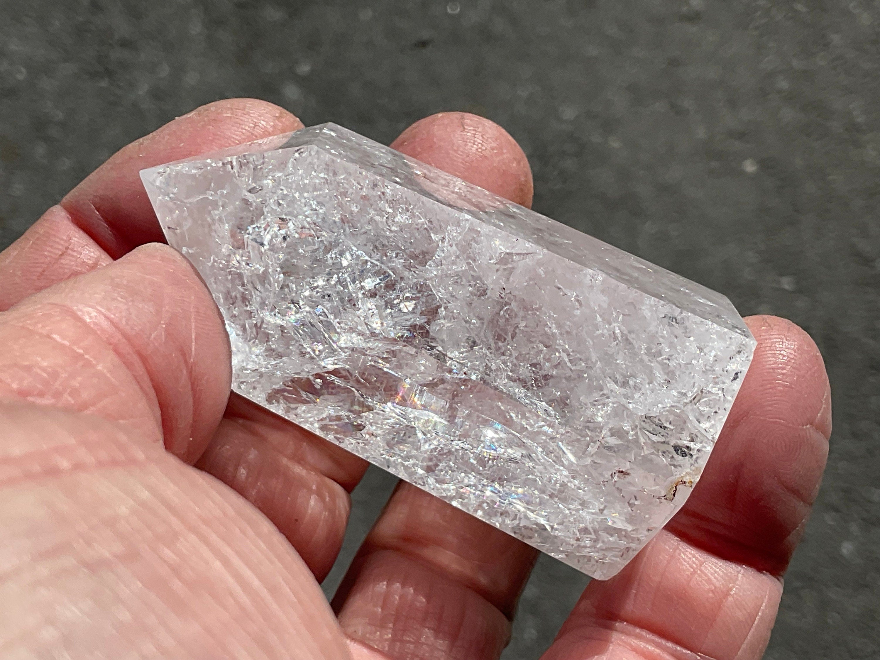 88g “Crackle Quartz” Generator 5C