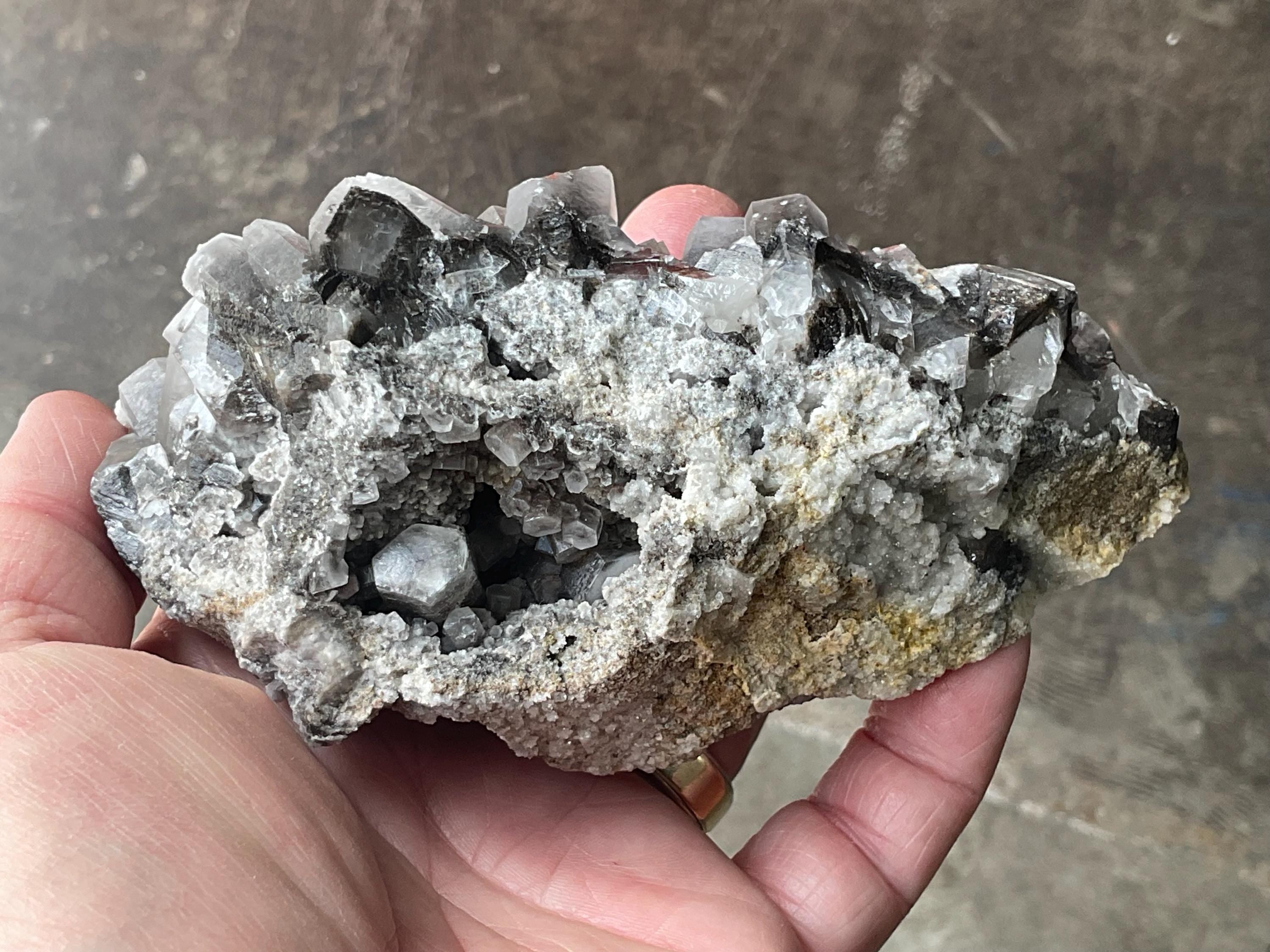 396g “Panda Calcite” from Fujian, China