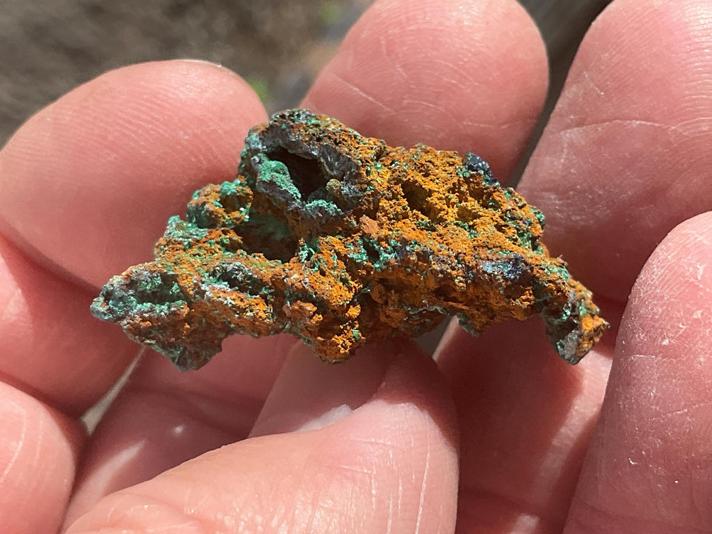 8g Azurite with Malachite Specimen 1A from Anhui, China