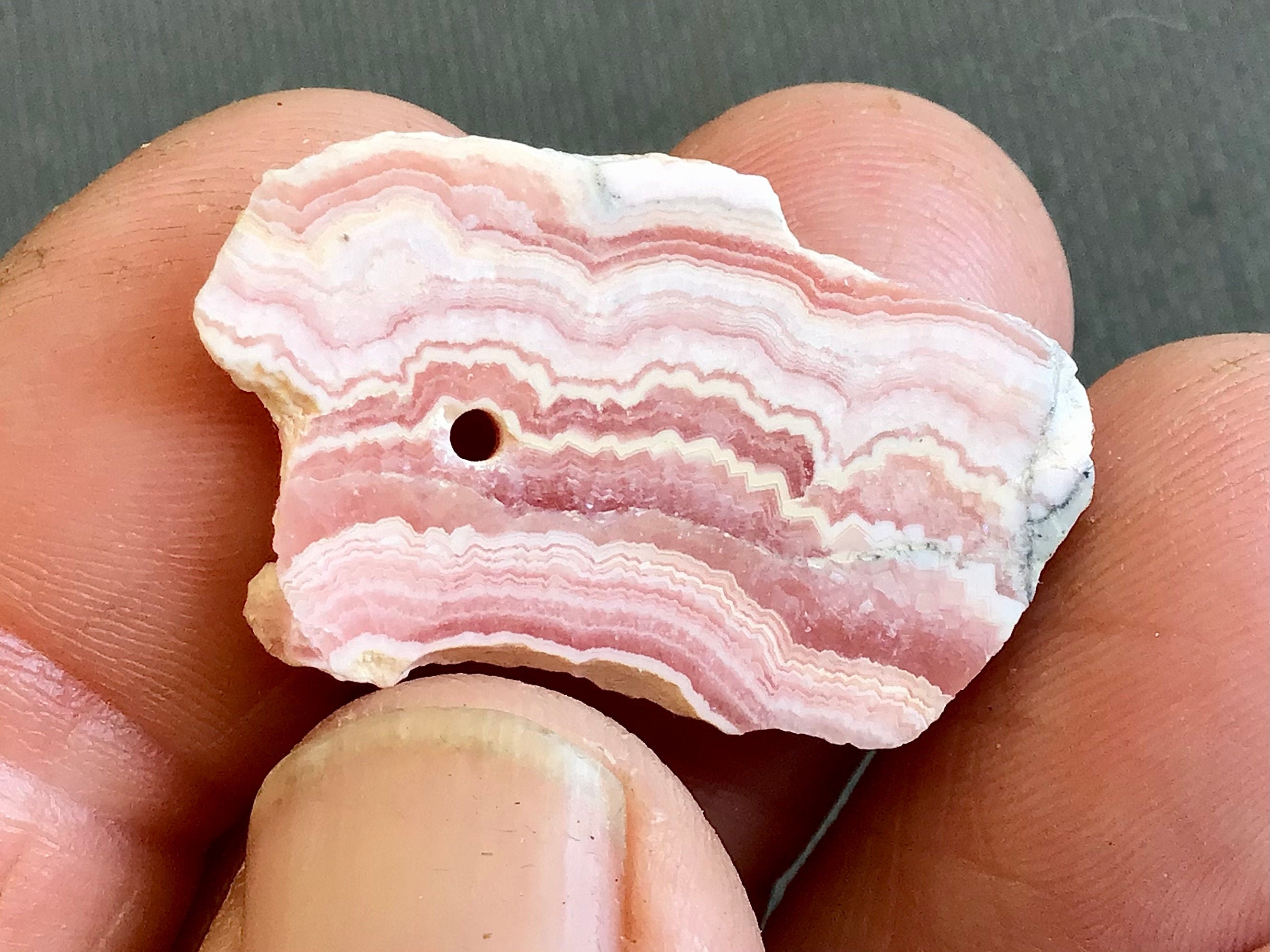 4g Rhodochrosite Pendant 7A