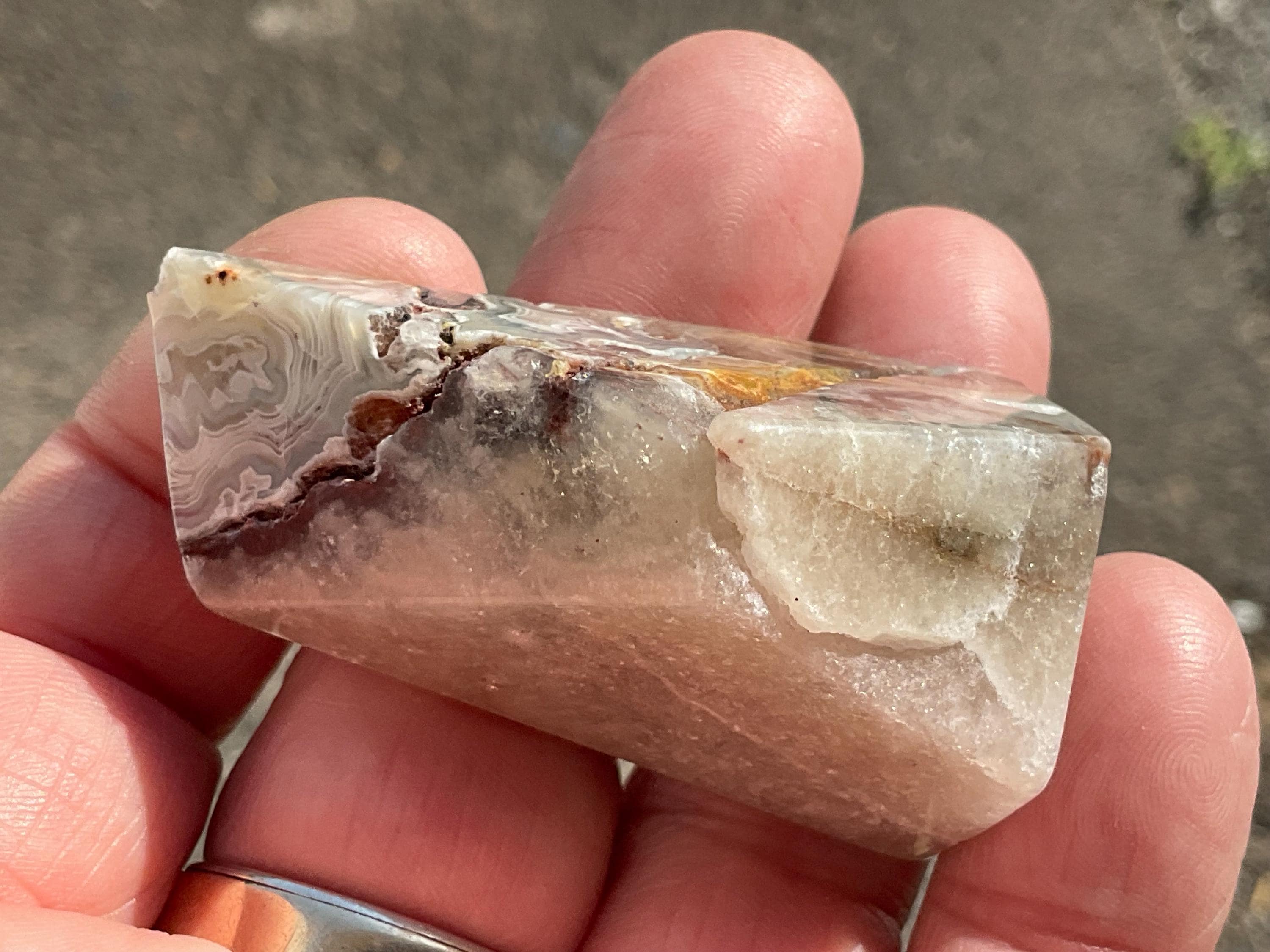 48g Mexican Crazy Lace Agate Freeform 17B