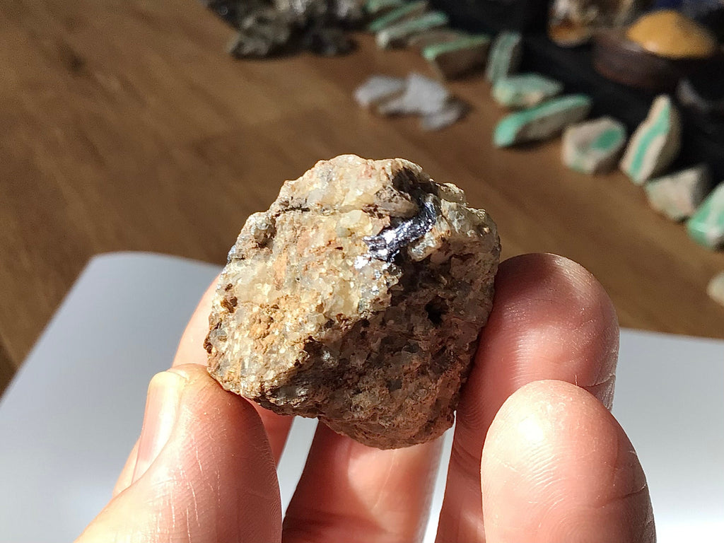 45g Australian Molybdenite Specimen 1A