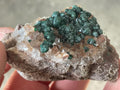 52g Botryoidal Malachite on Quartz Specimen B