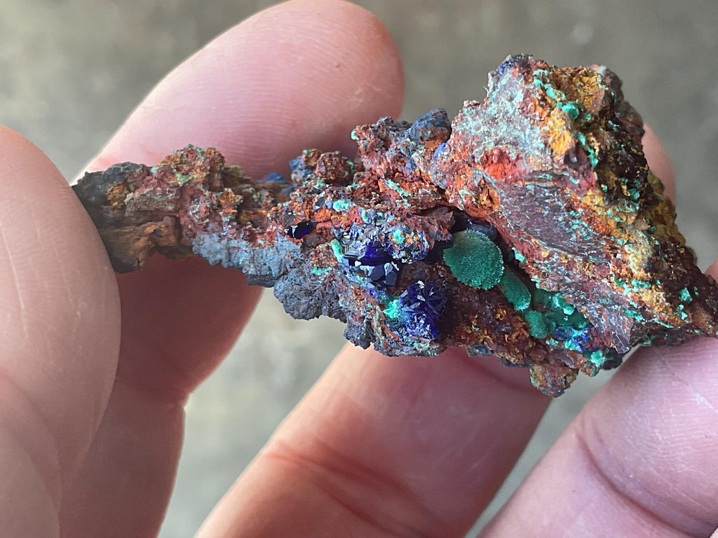 26g Azurite with Malachite Specimen 1C from Anhui, China