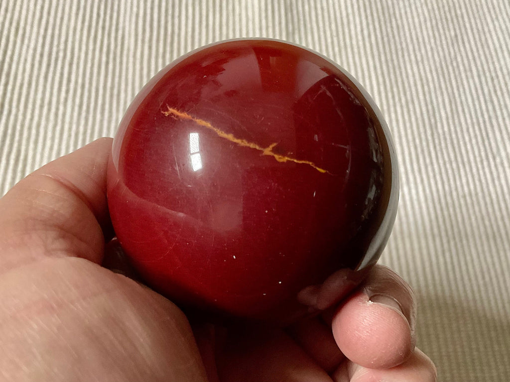 355g Mookaite Jasper Sphere G