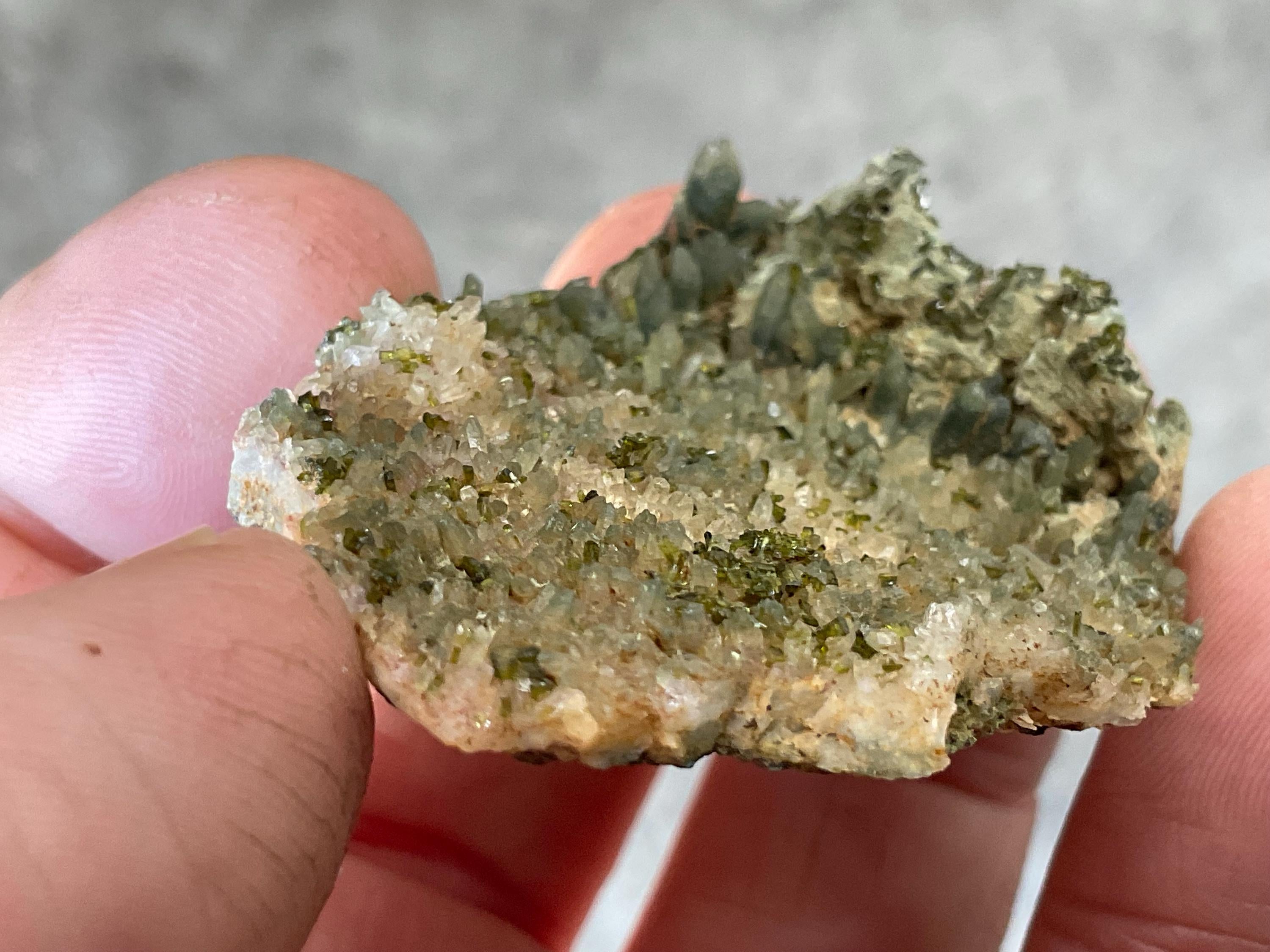 22g Pyromorphite on Quartz Specimen from Tasmania, Australia