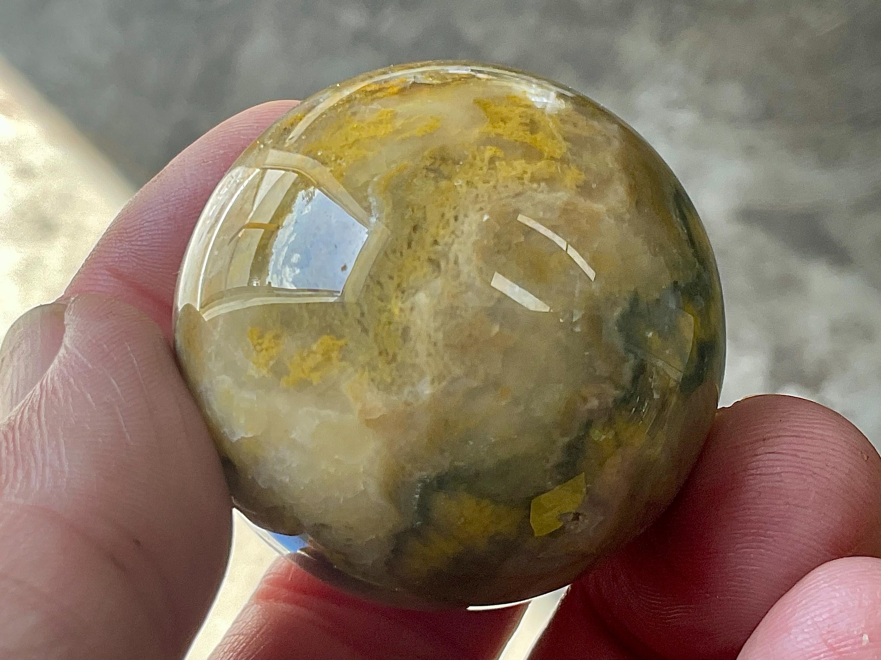 92g Indonesian Bee Jasper Sphere 2A