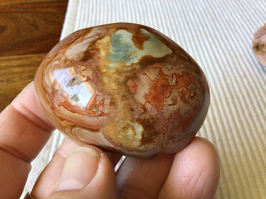 62g Polychrome Jasper One Side Polished 12B
