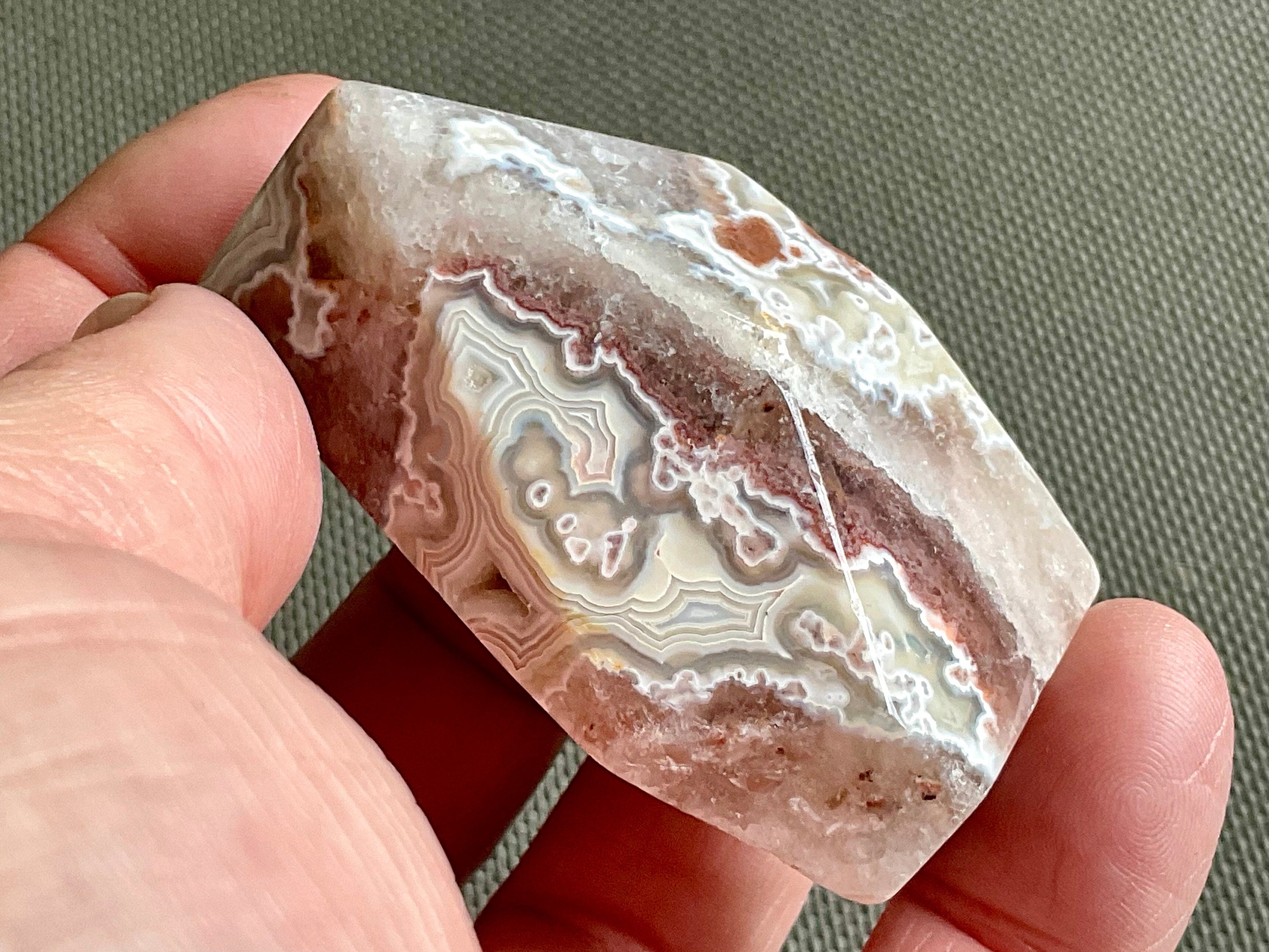 93g Mexican Crazy Lace Agate Freeform 6A
