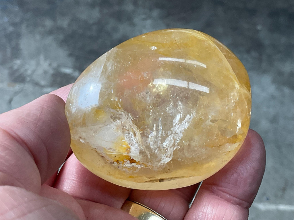 116g Golden Healer Palmstone B