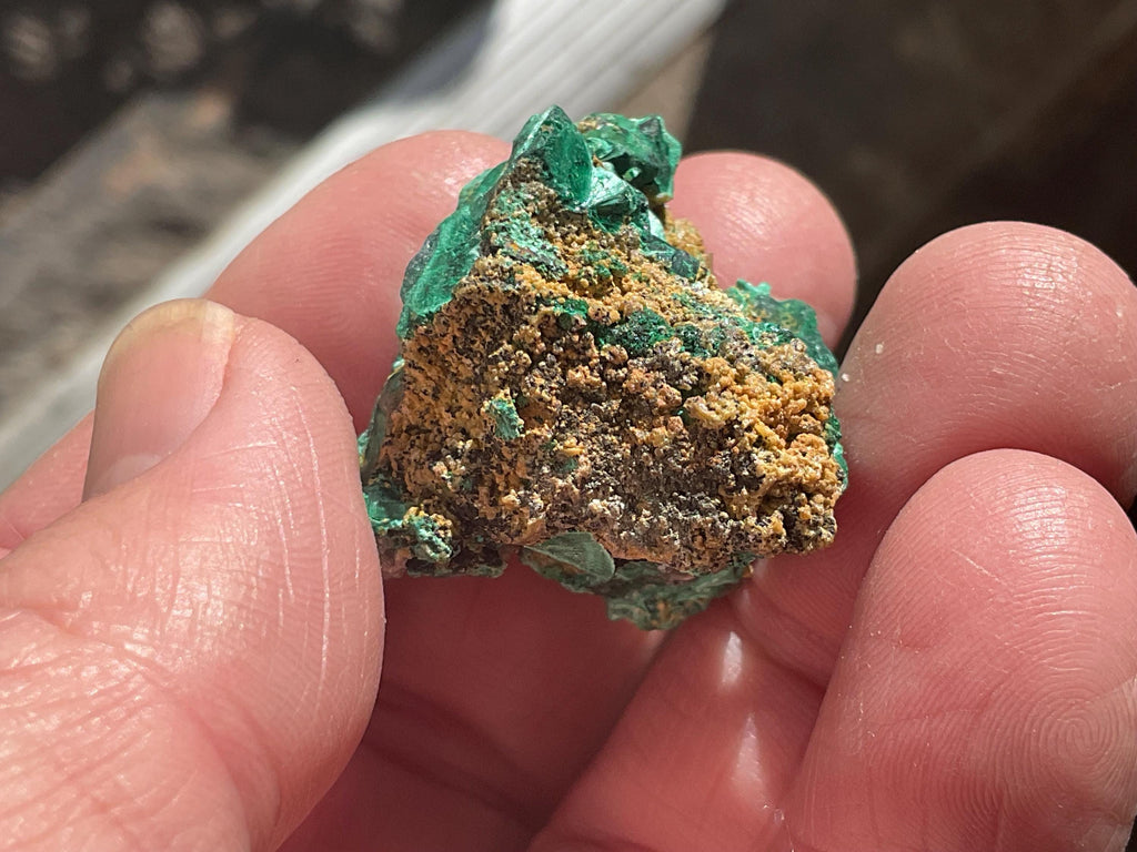 36g Australian Malachite, Cerussite and Pyromorphite Specimen 5C