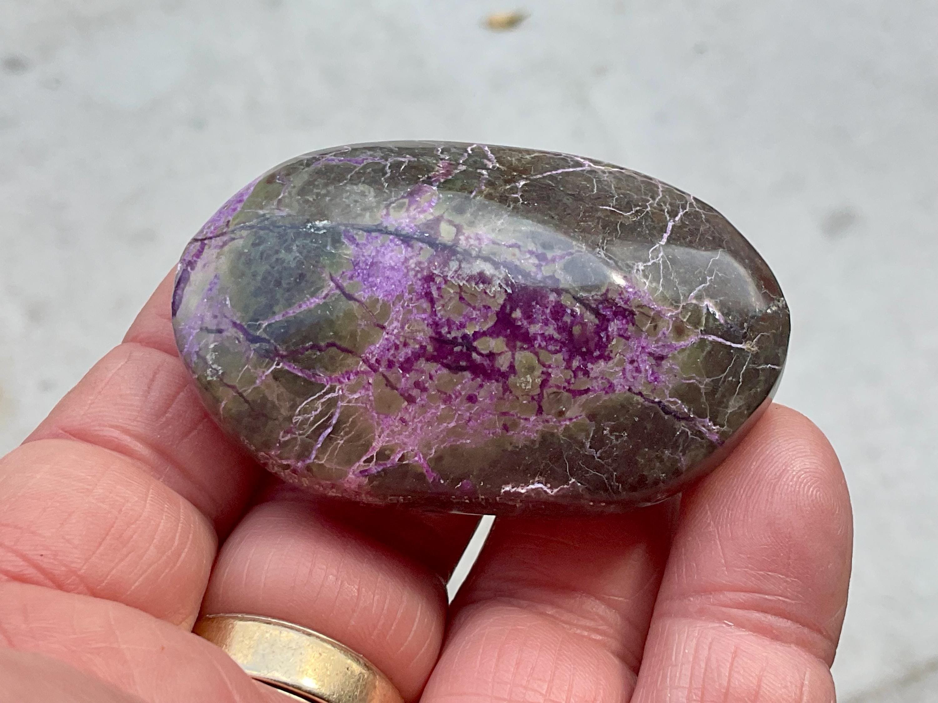 58g Atlantisite Palmstone 8C