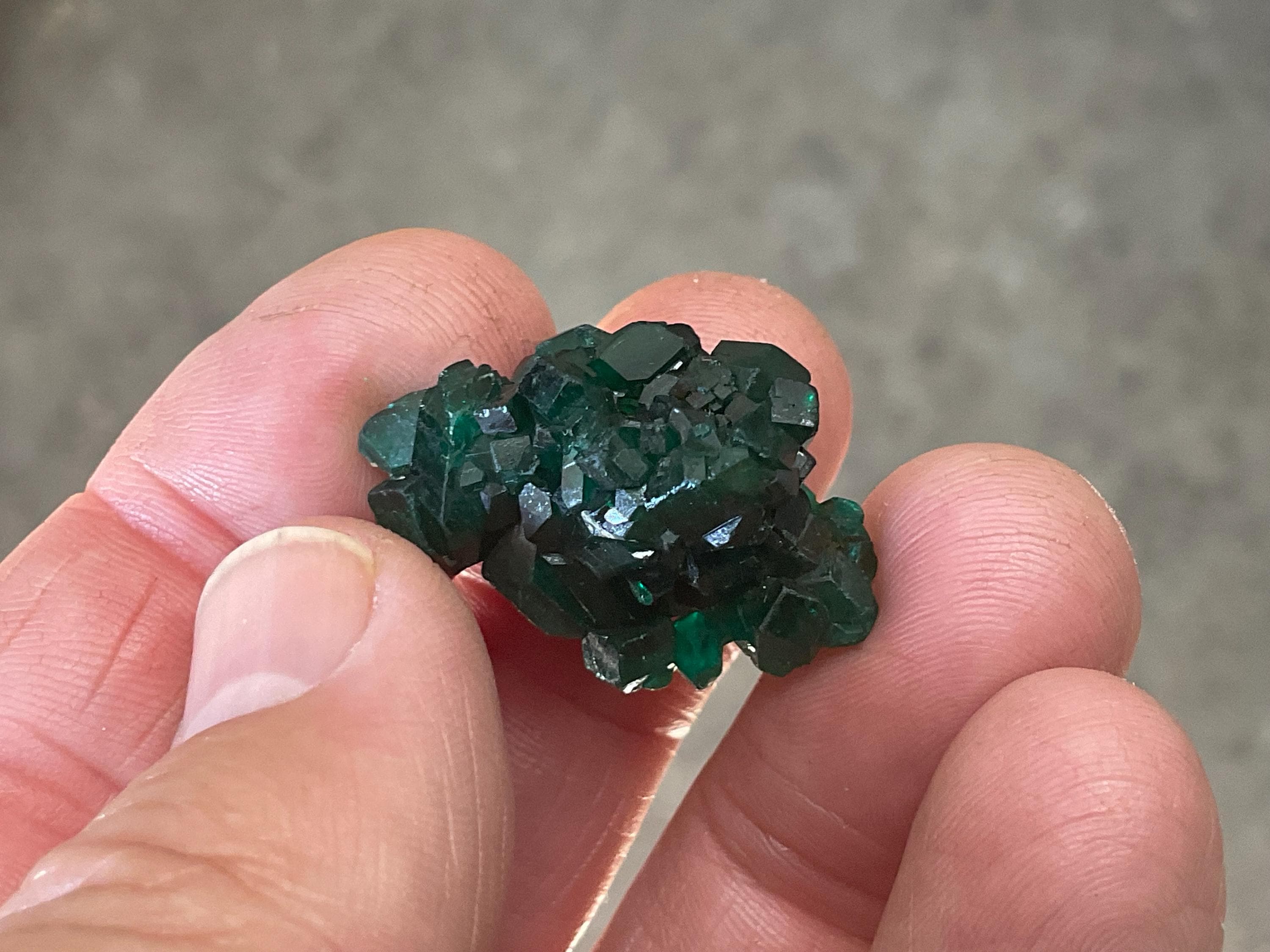 8g Congolese Dioptase Specimen 6A