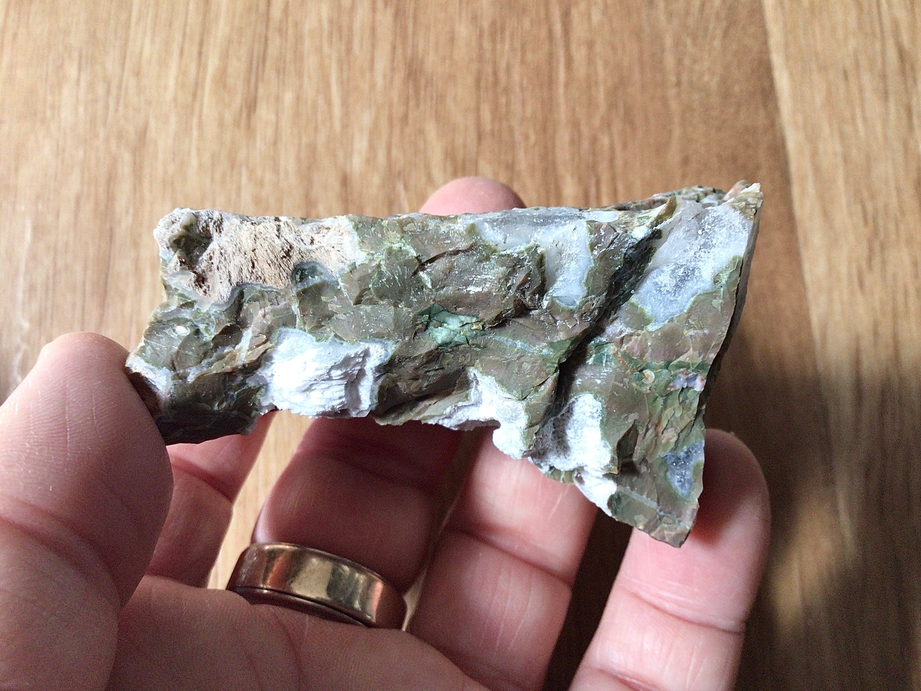 100g Mt Hay Rainforest Jasper Rough 2B