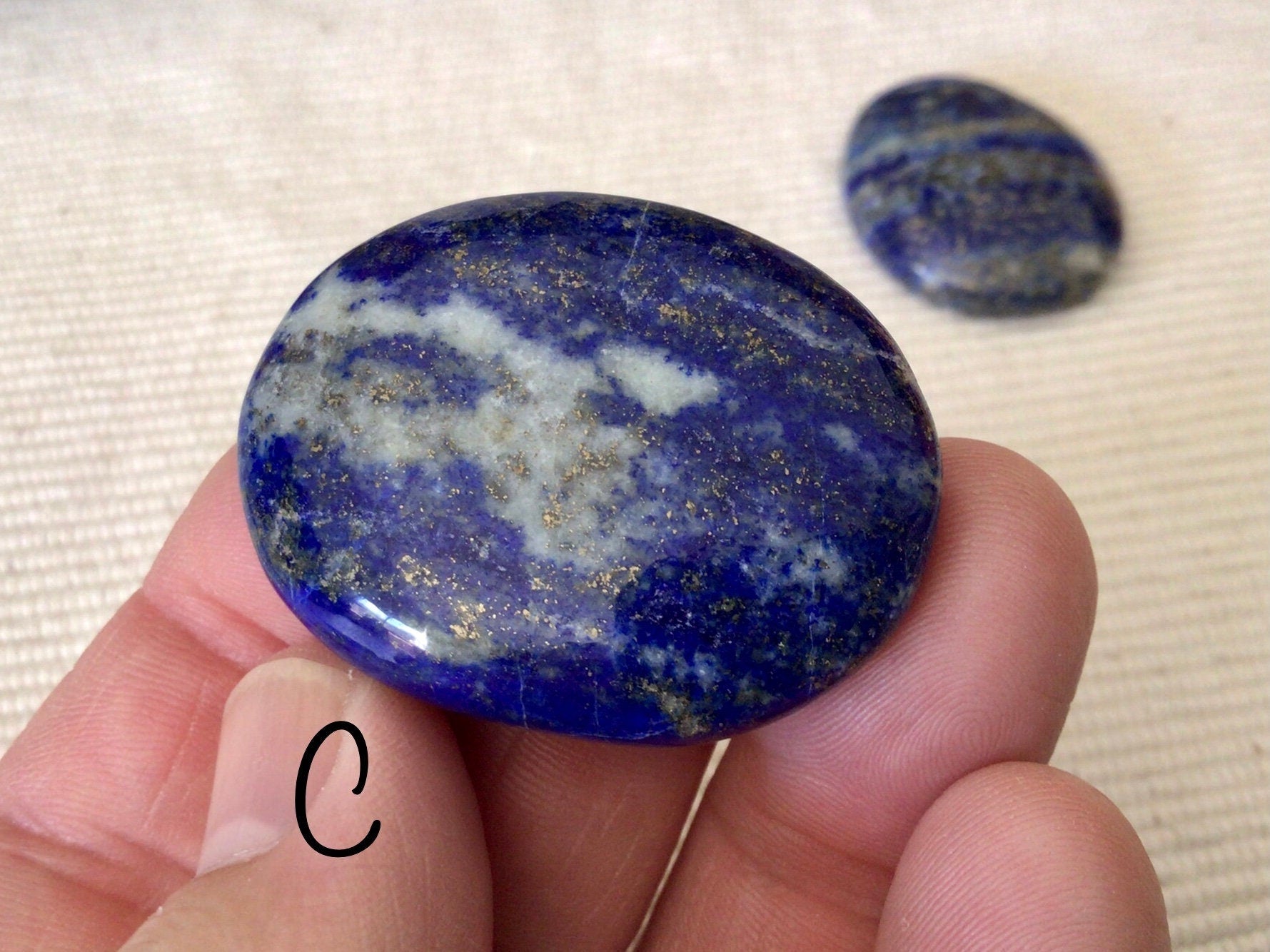 Lapis Lazuli Thumb Stone Group 1
