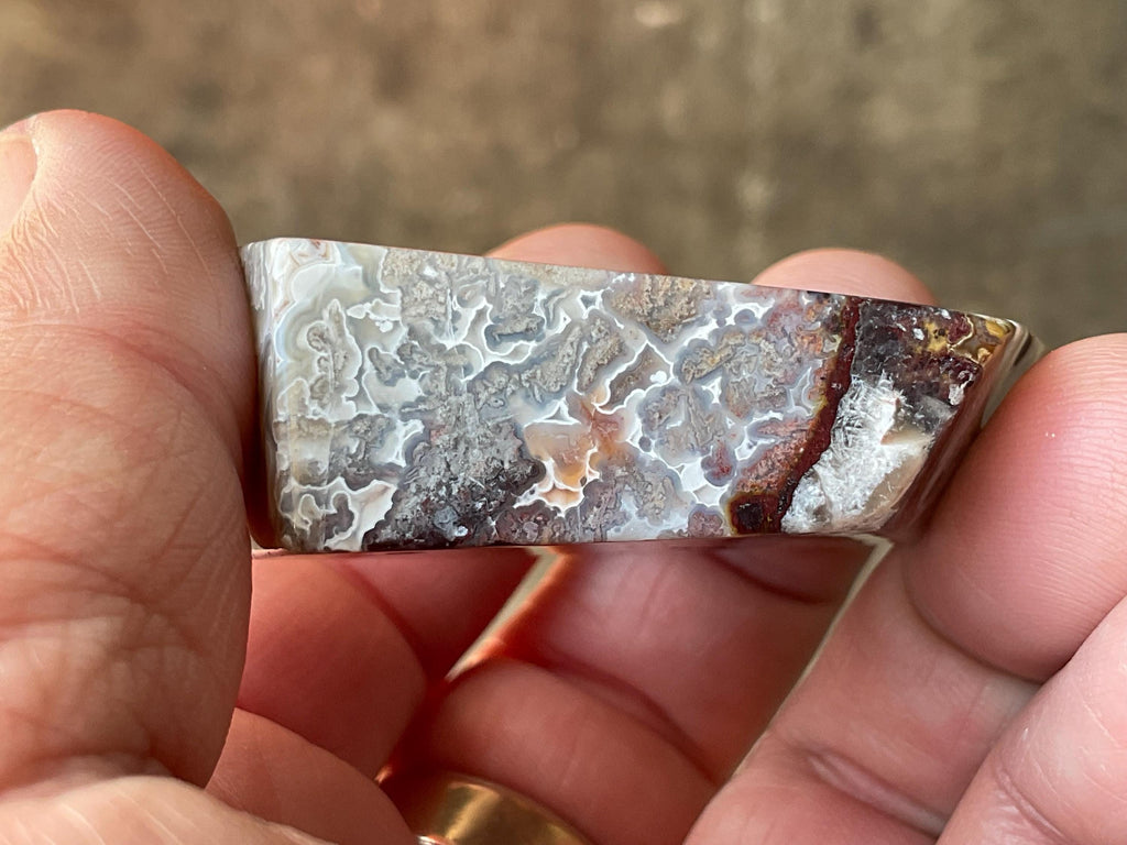 56G Mexican Crazy Lace Agate Freeform 18B