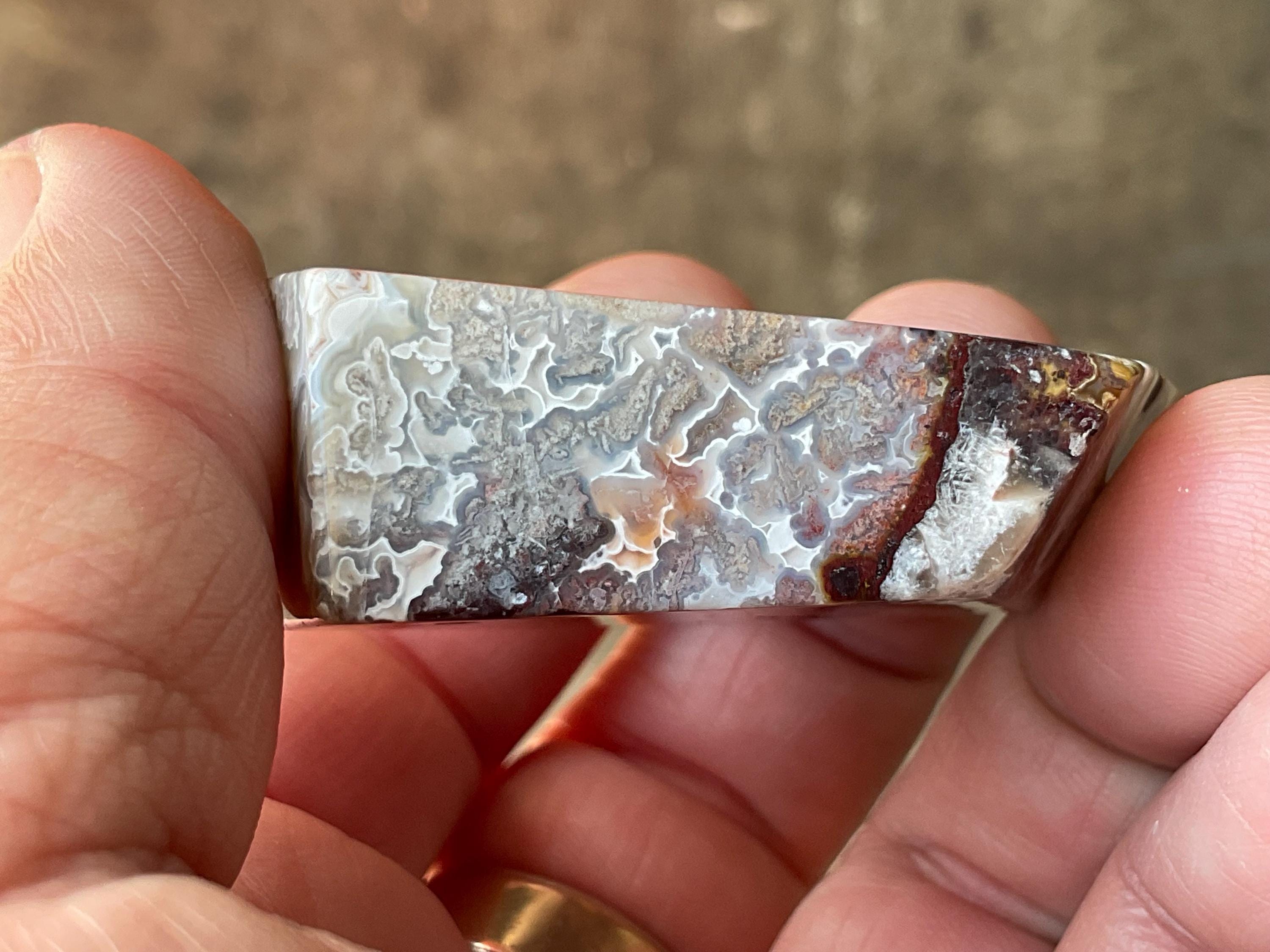 56G Mexican Crazy Lace Agate Freeform 18B