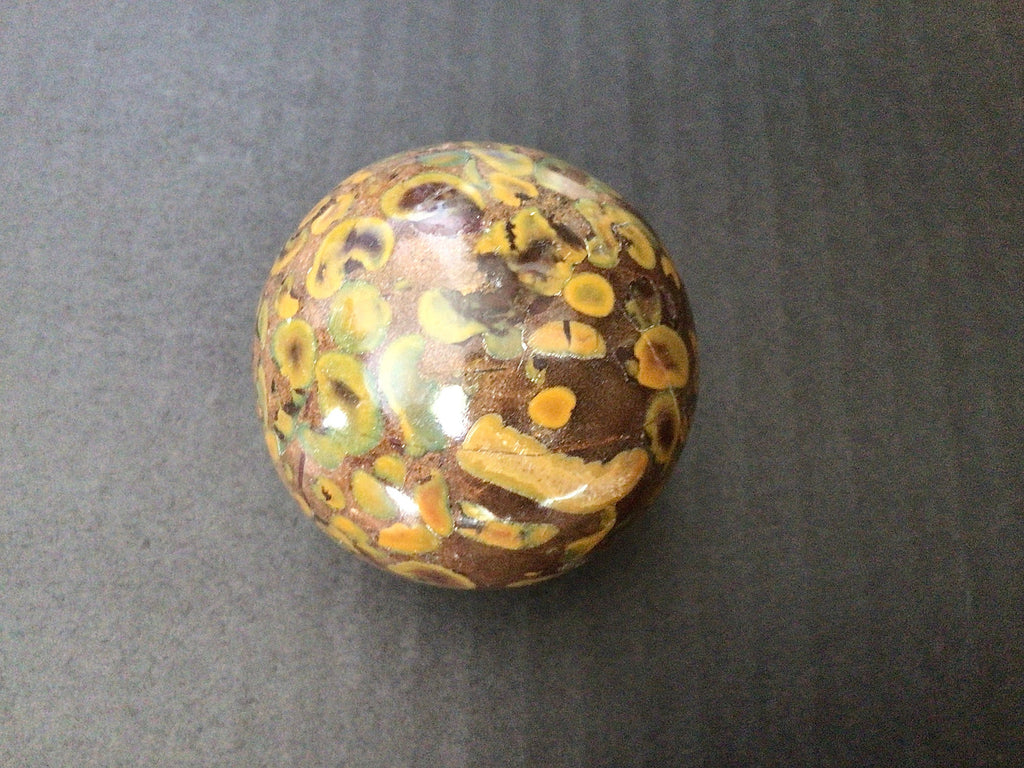 192g Fruit Jasper Sphere E