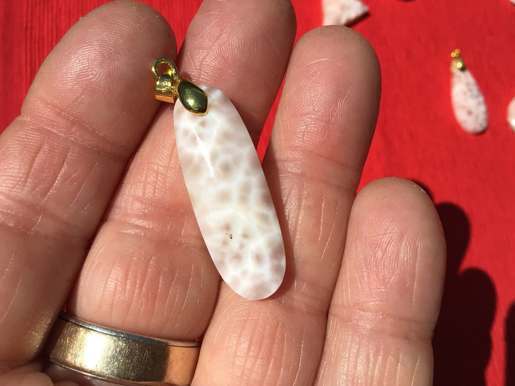 Indonesian Natrolite Pendant 1B