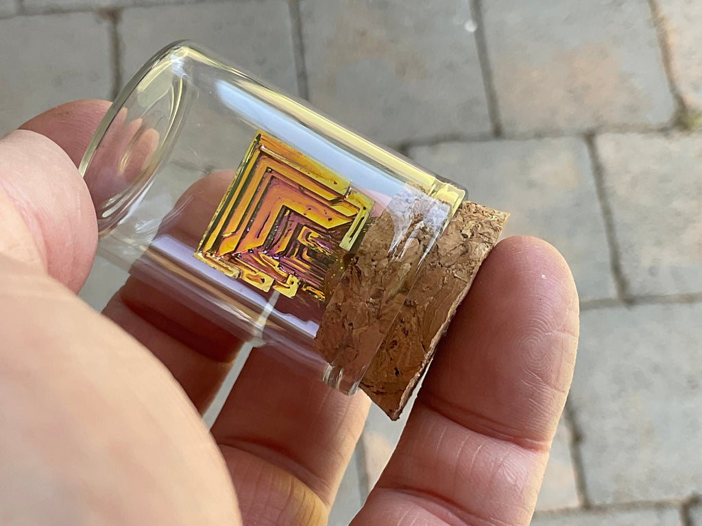 Bismuth Specimen Display Bottle 2B