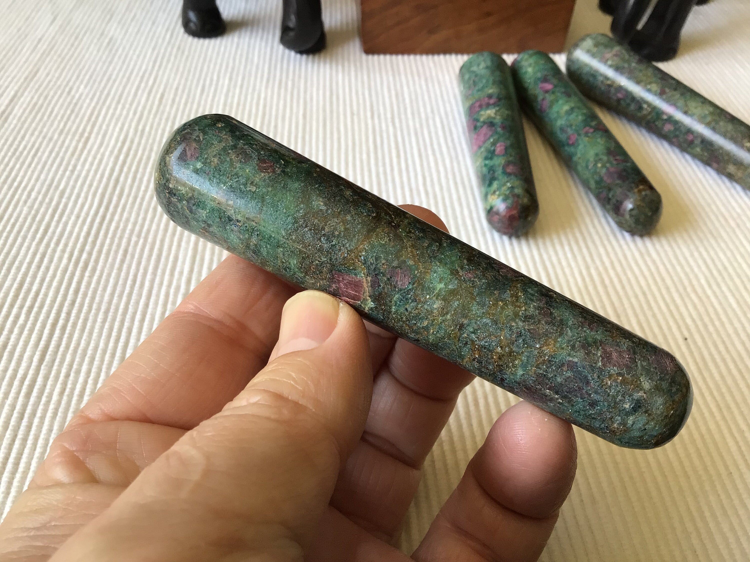90g Ruby in Fuchsite Wand B
