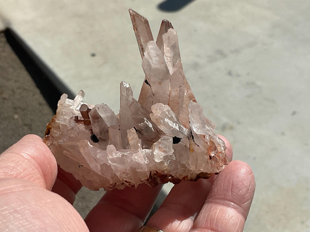 120g Specularite Quartz Cluster 2B from Inner Mongolia