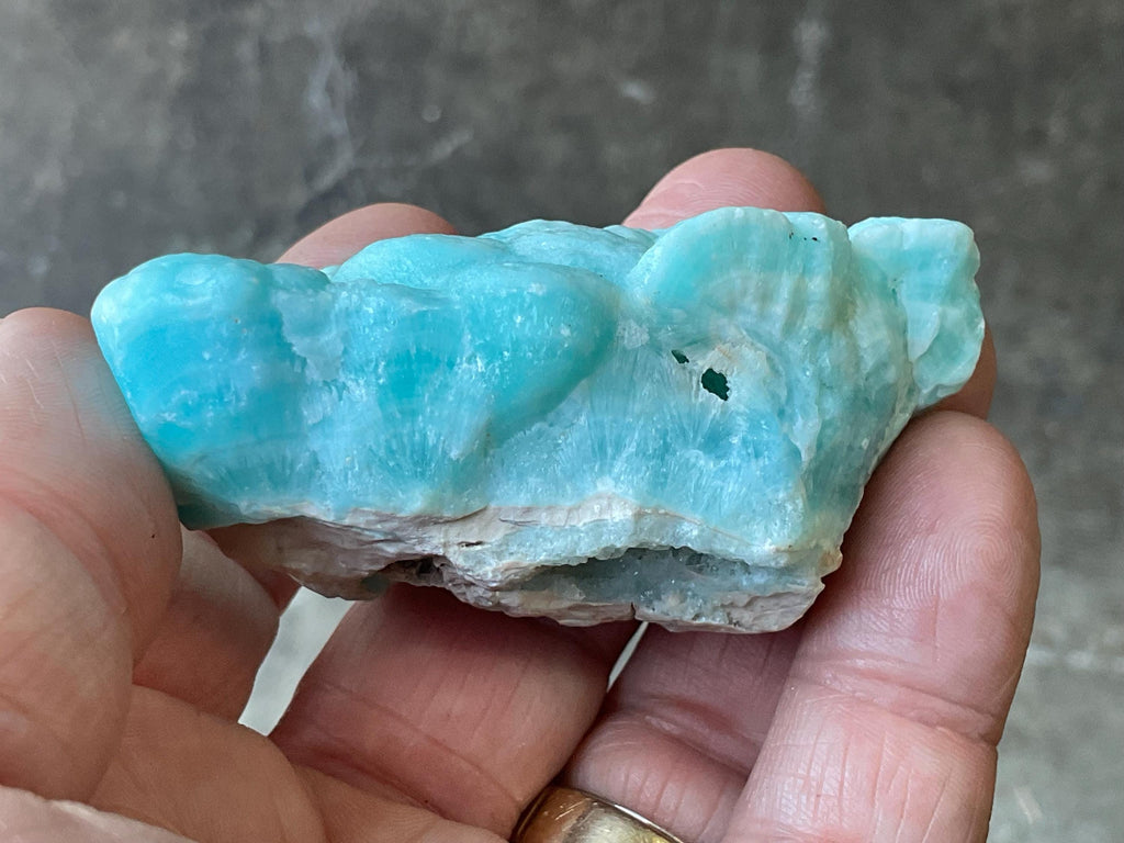 102g Botryoidal Blue Aragonite Specimen 2B
