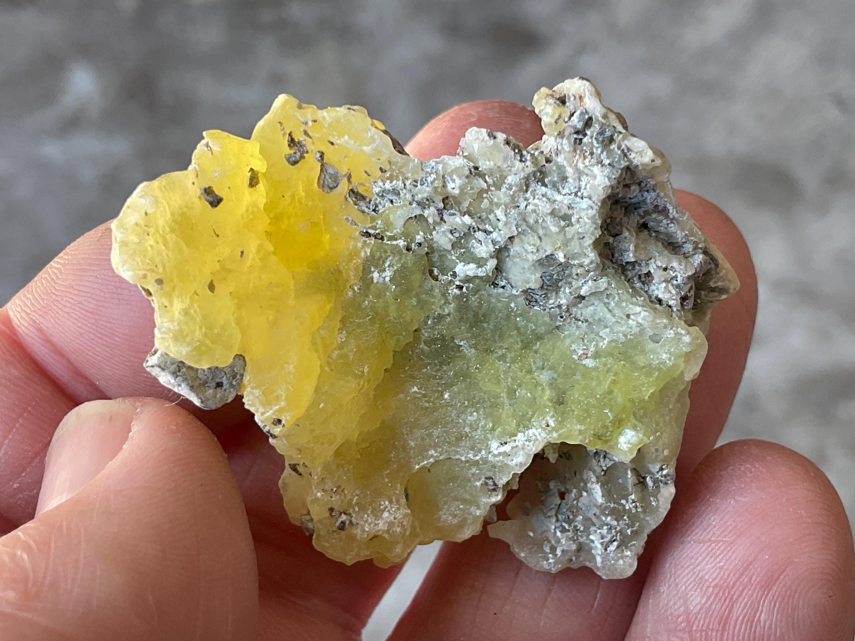 20g Pakistan Yellow Brucite Specimen 6C