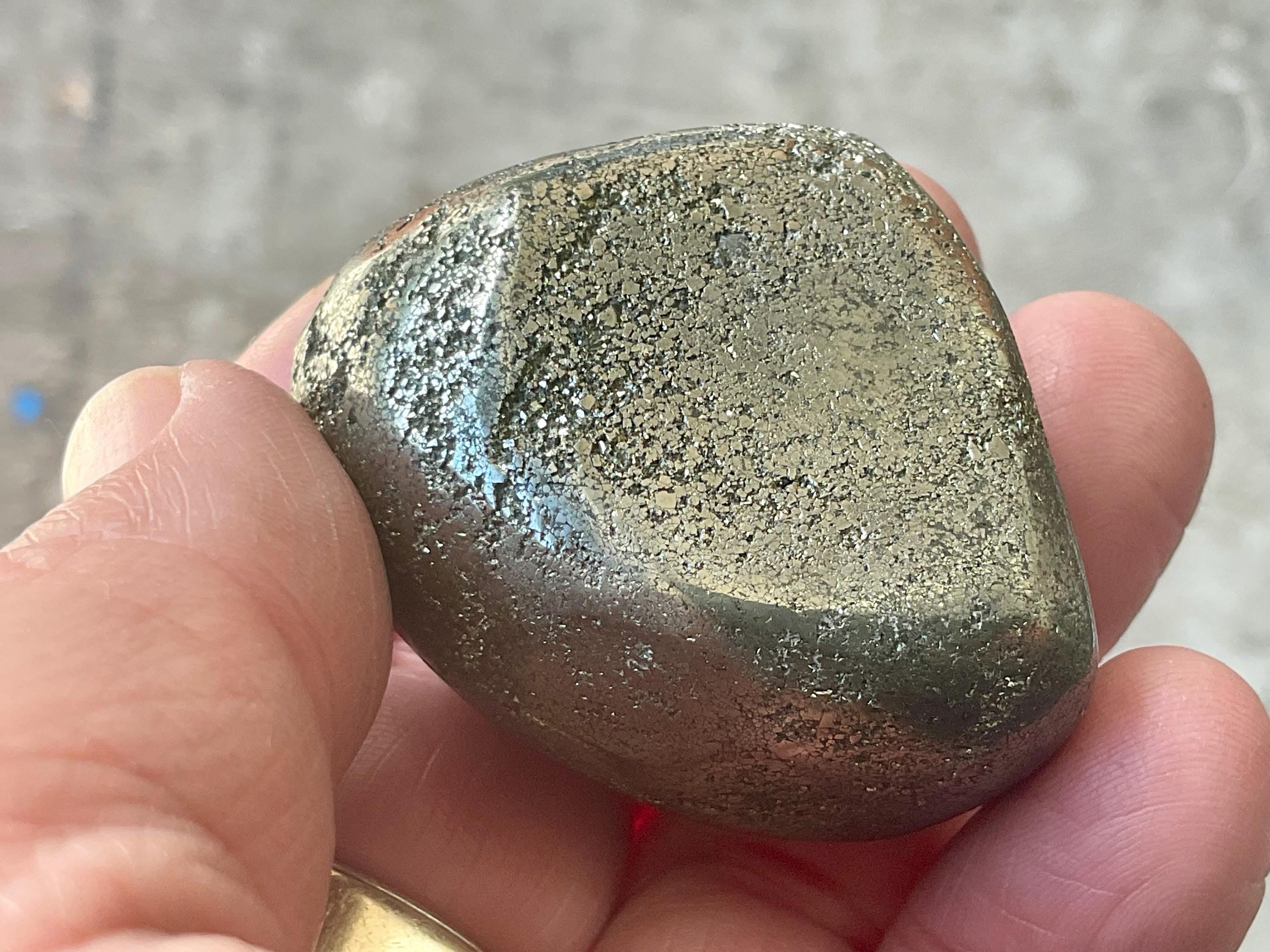 116g Pyrite Polished Freeform 3C