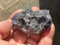 72g Blue/Purple Fluorite in Quartz Specimen 1B from Fujian, China