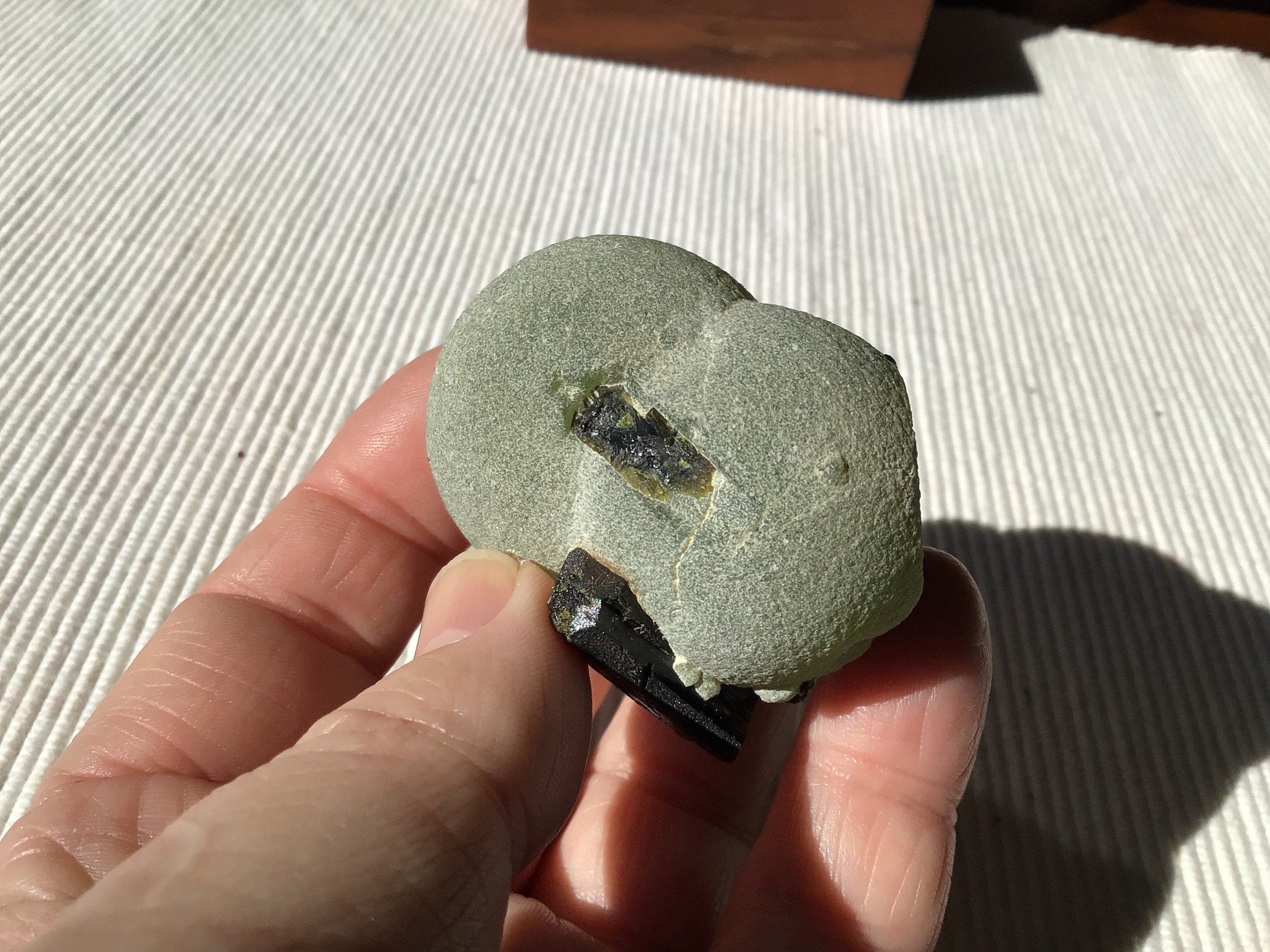 117g Mali Prehnite with Epidote Specimen 7B