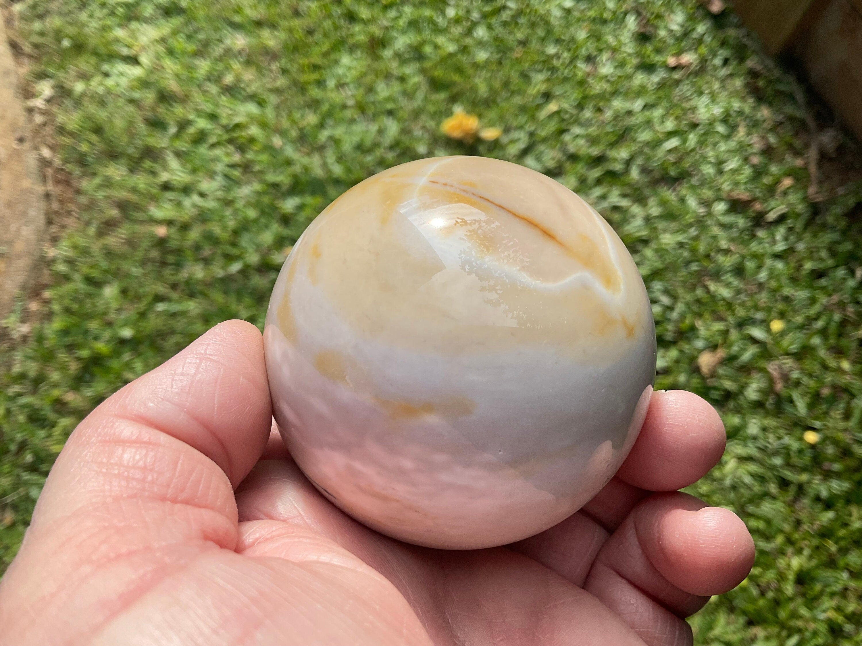 363g Mookaite Jasper Sphere 3B