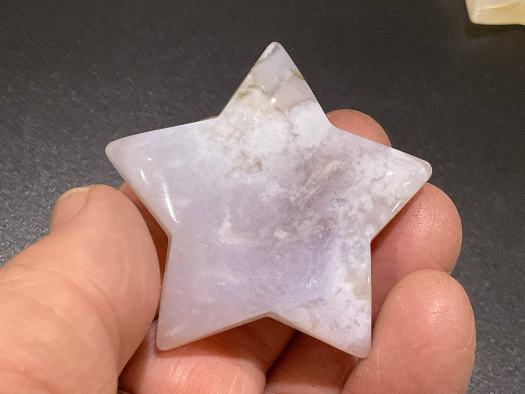42g Flower Agate Star 5A