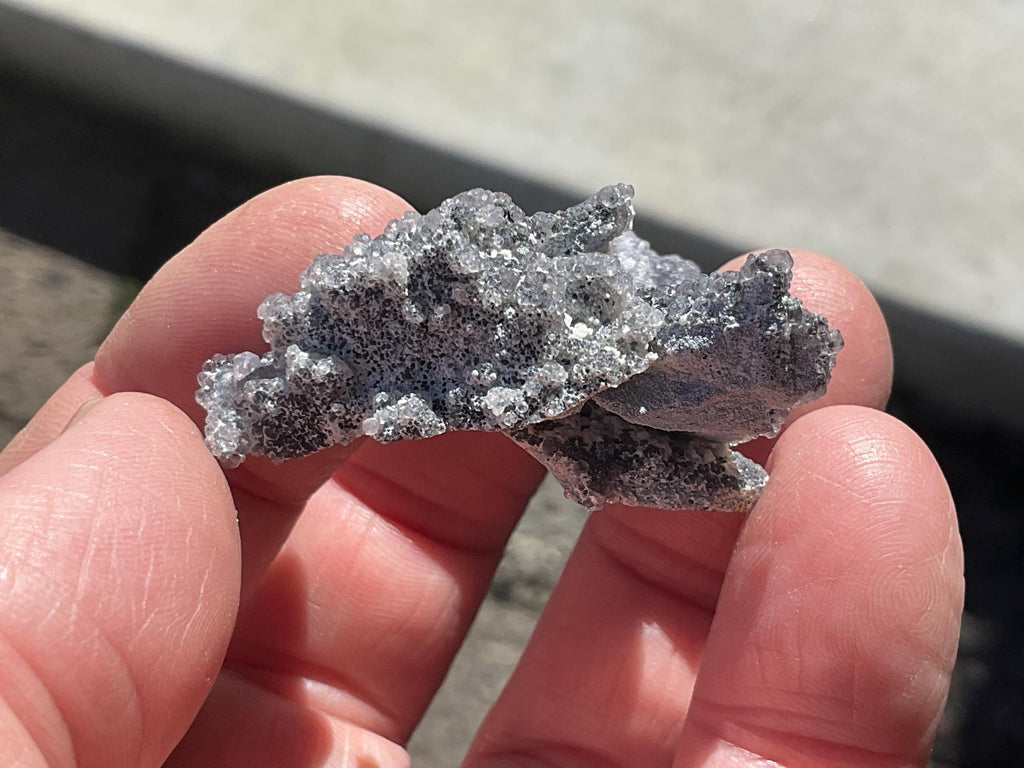 14g Fluorite on Stibnite Specimen 2A from Jiangxi, China