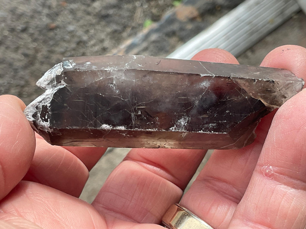 44g Smokey Quartz Point + Specimen from Inner Mongolia 1B