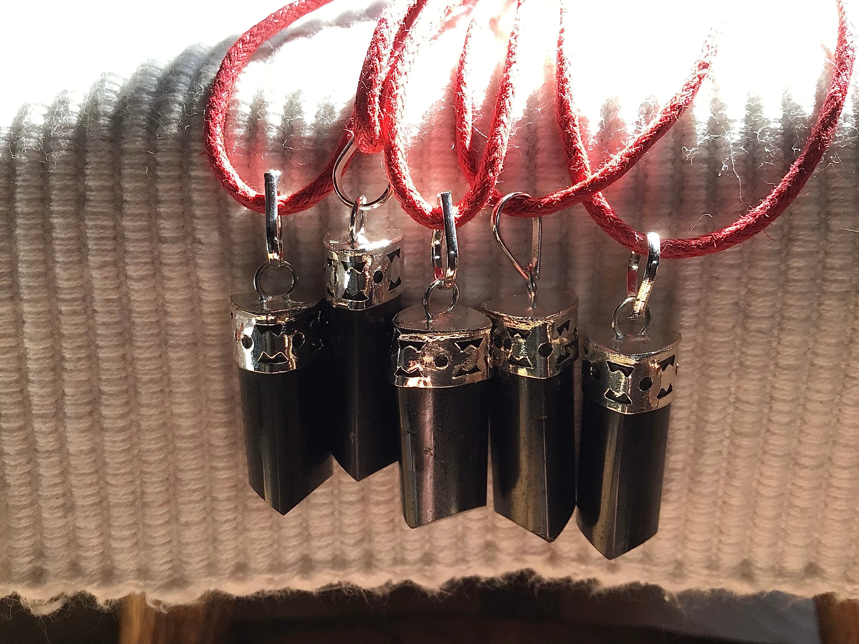 Black Tourmaline (Schorl) Pendant