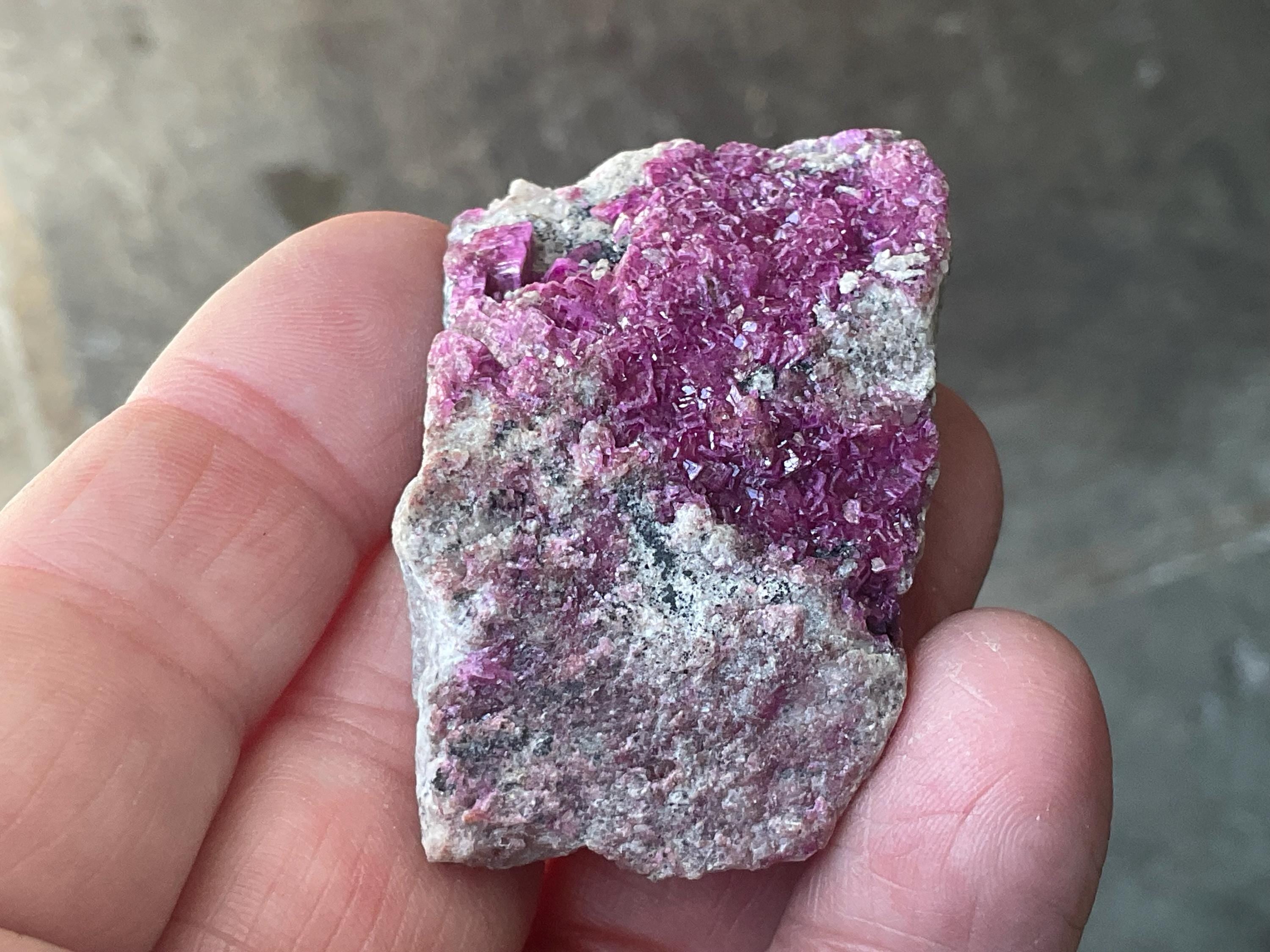 36g Cobaltoan Calcite Specimen 8A