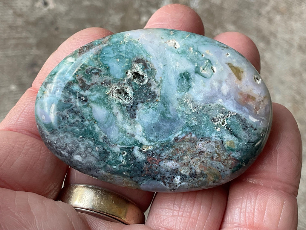 60g Ocean Jasper Palmstone 1A