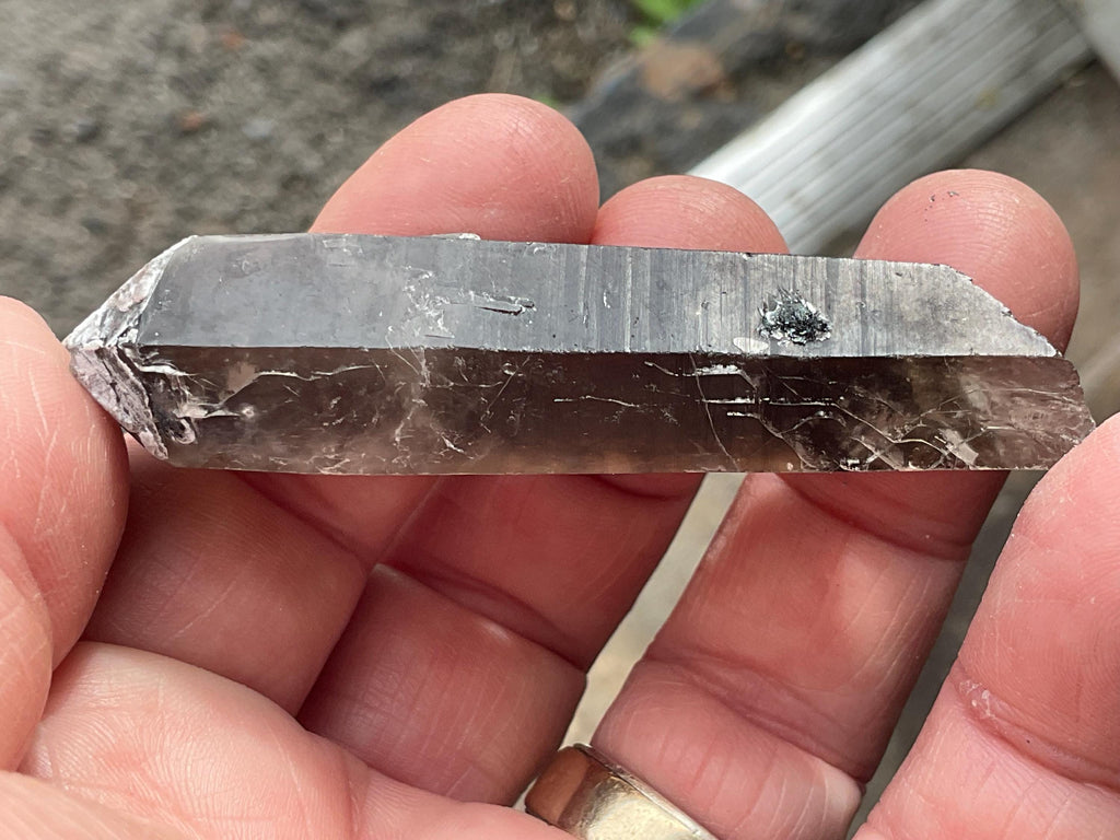 44g Smokey Quartz Point + Specimen from Inner Mongolia 1B