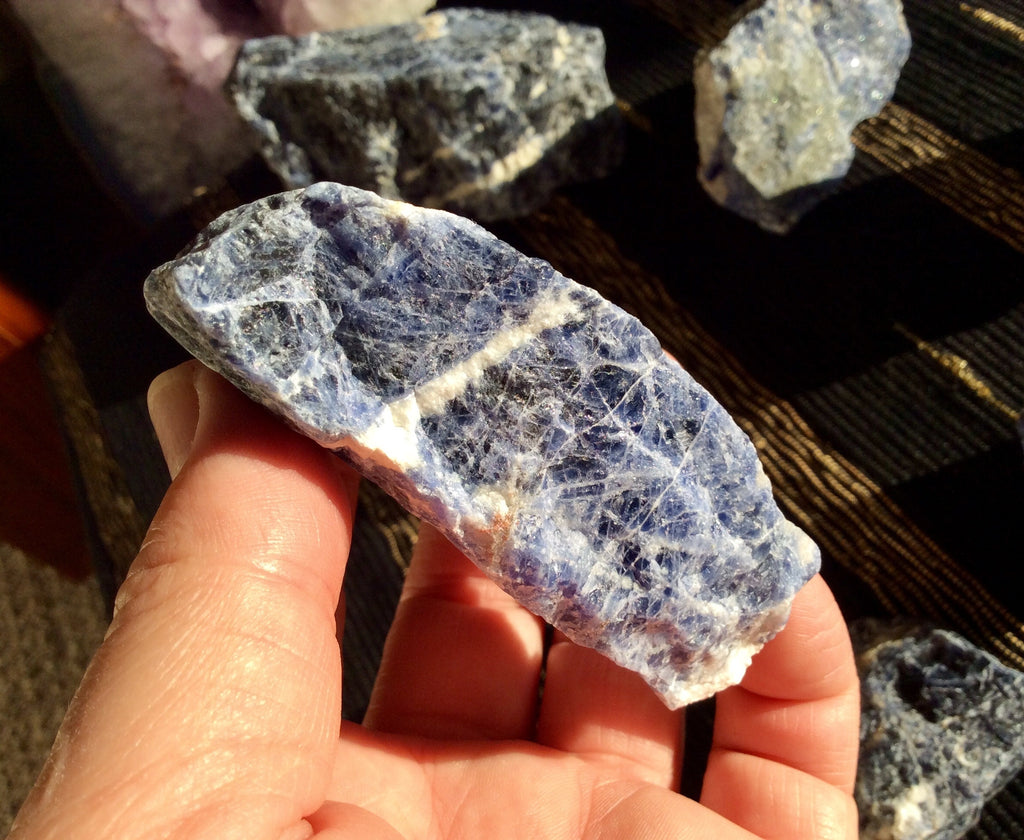 141g Sodalite Rough 5