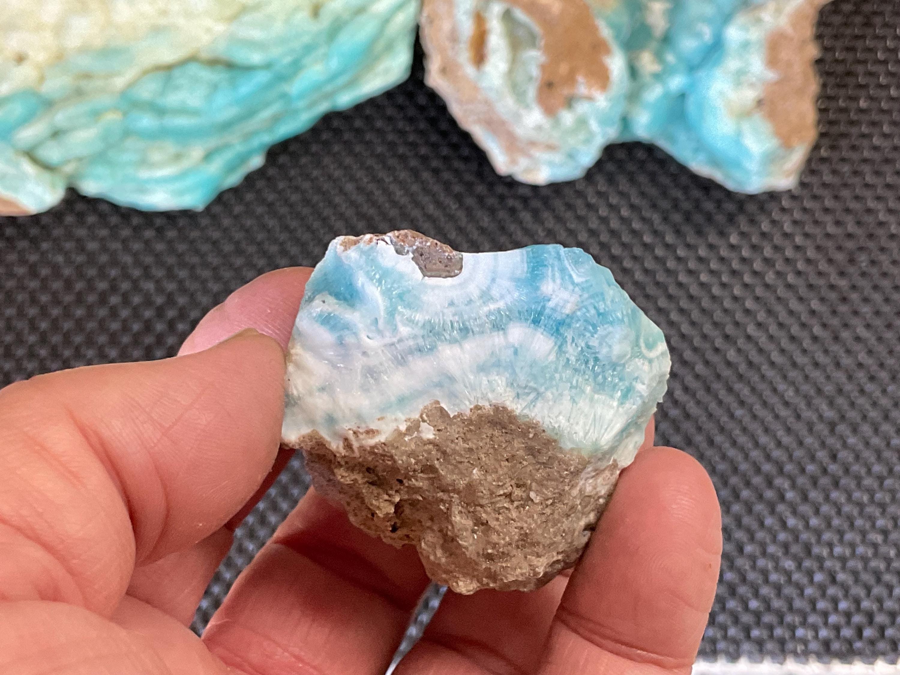 76g Blue Aragonite Specimen 3B