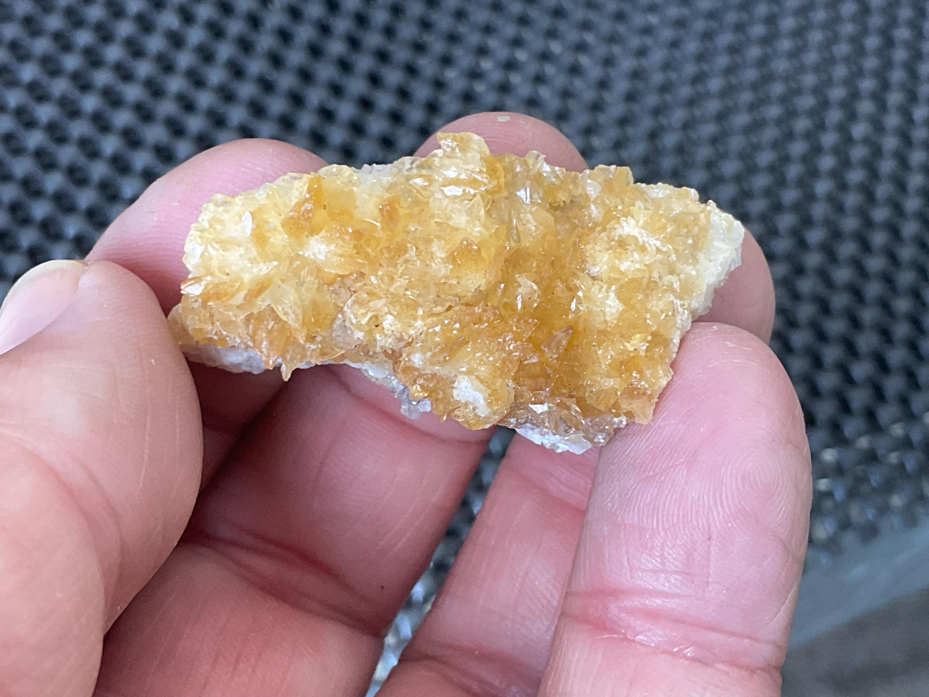 16g Amber Calcite Specimen 1A from Guizhou, China