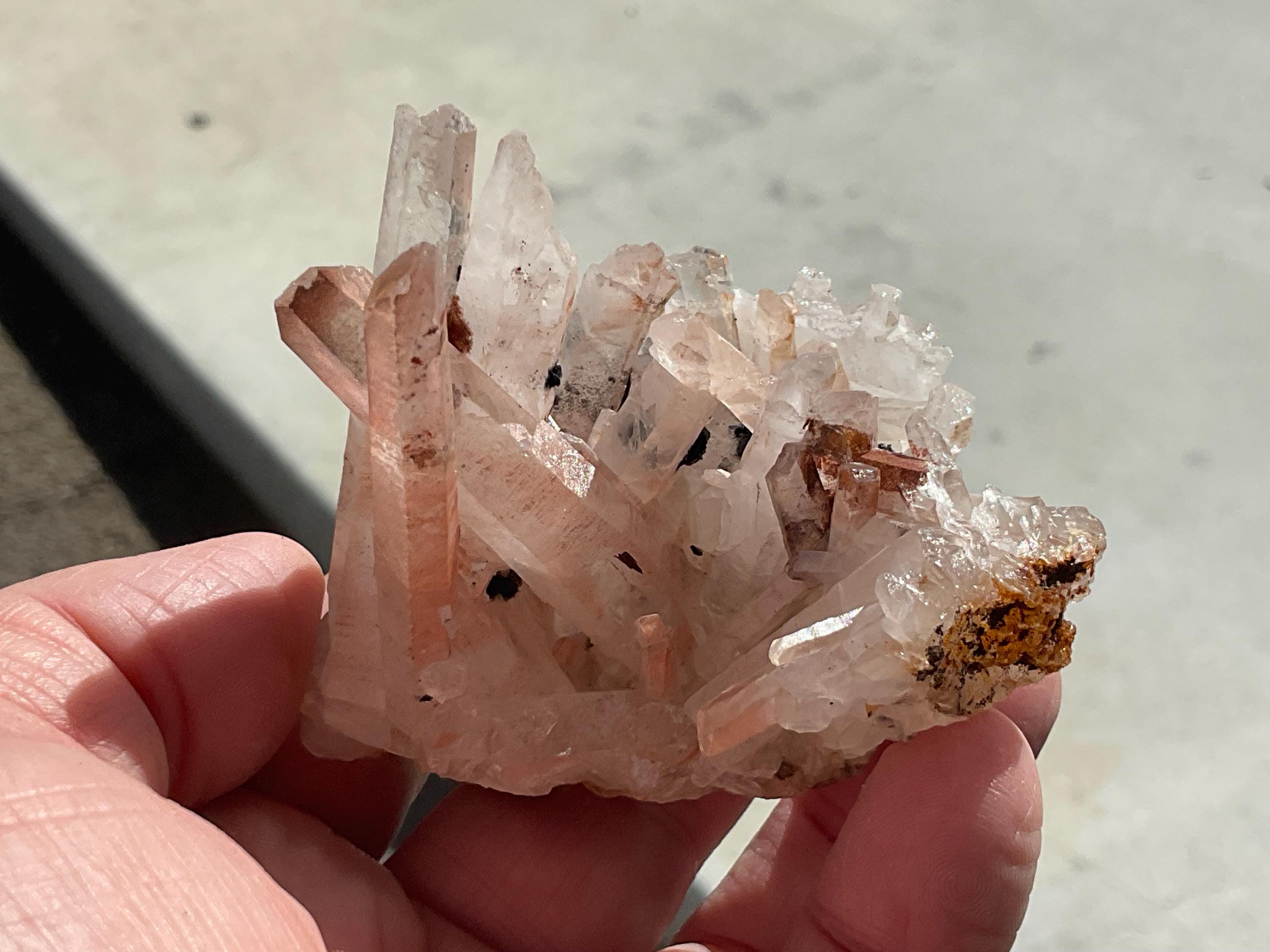 120g Specularite Quartz Cluster 2B from Inner Mongolia