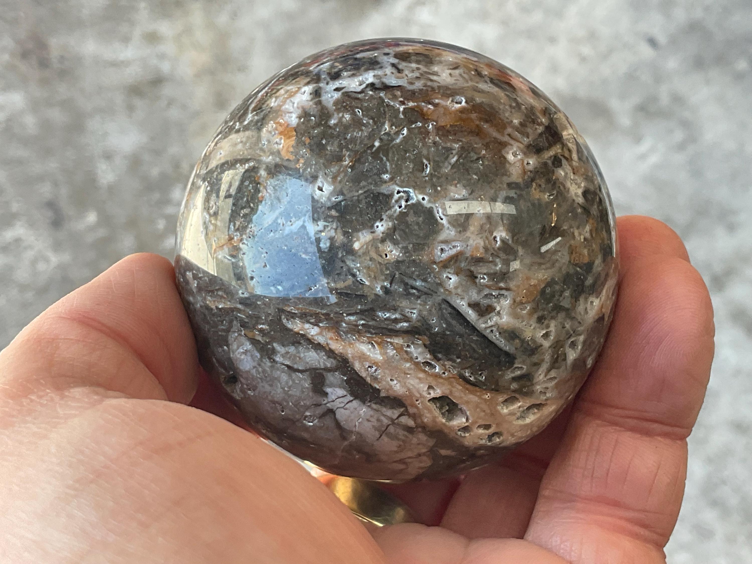 316g Sphalerite Sphere 1A
